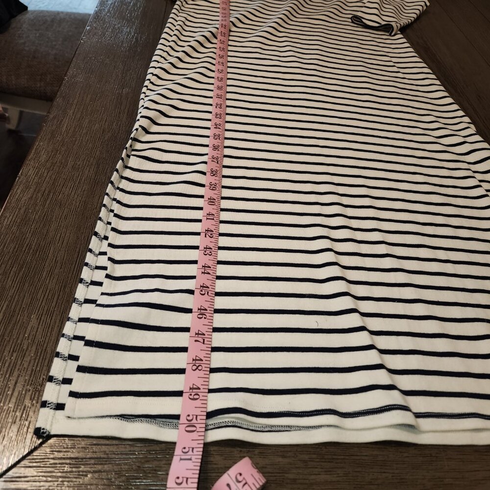 Tuckernuck Pomander Place Navy Stripe Gio Maxi Dress NWOT Small - Picture 3 of 8